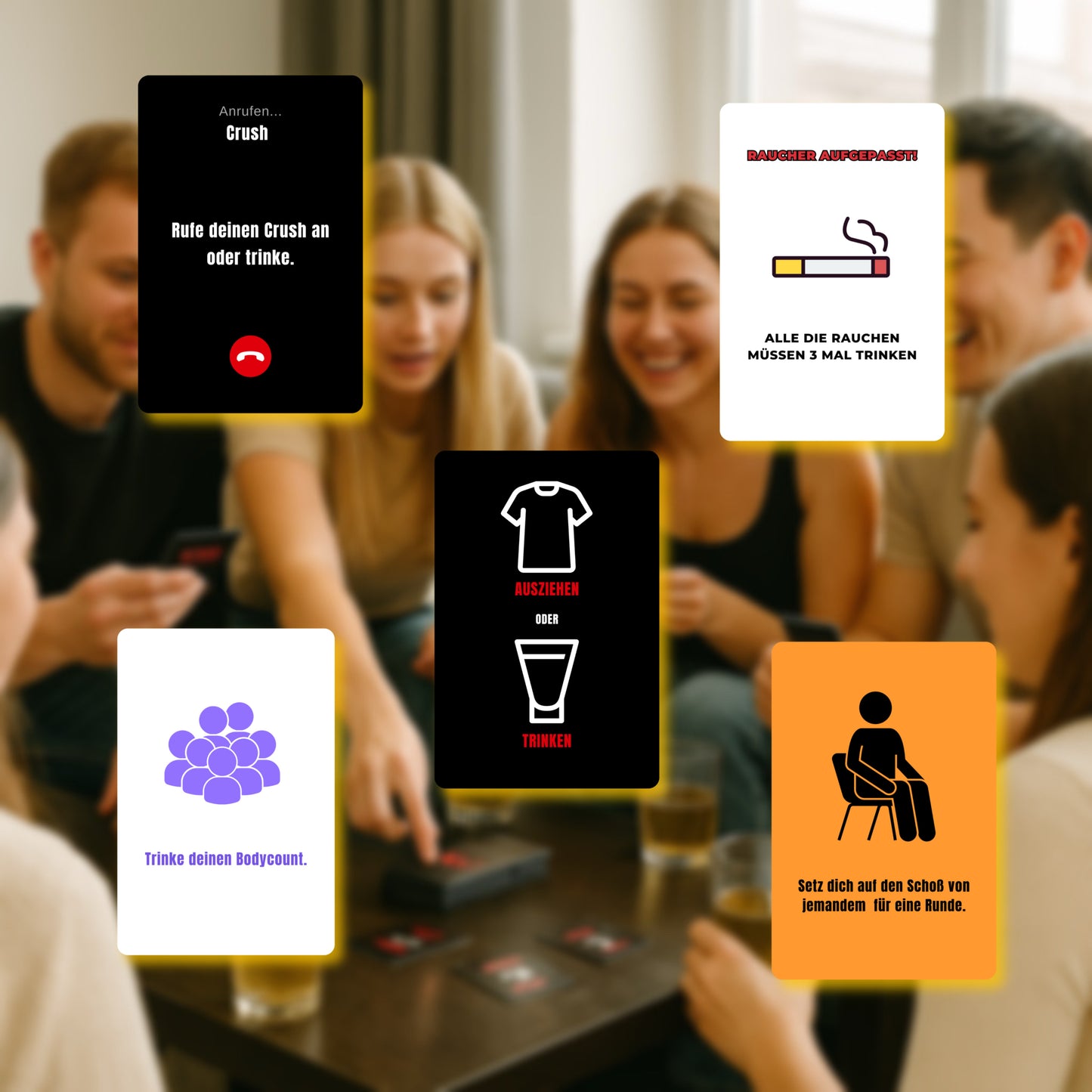 Sauf oder Lauf - Das Partyspiel